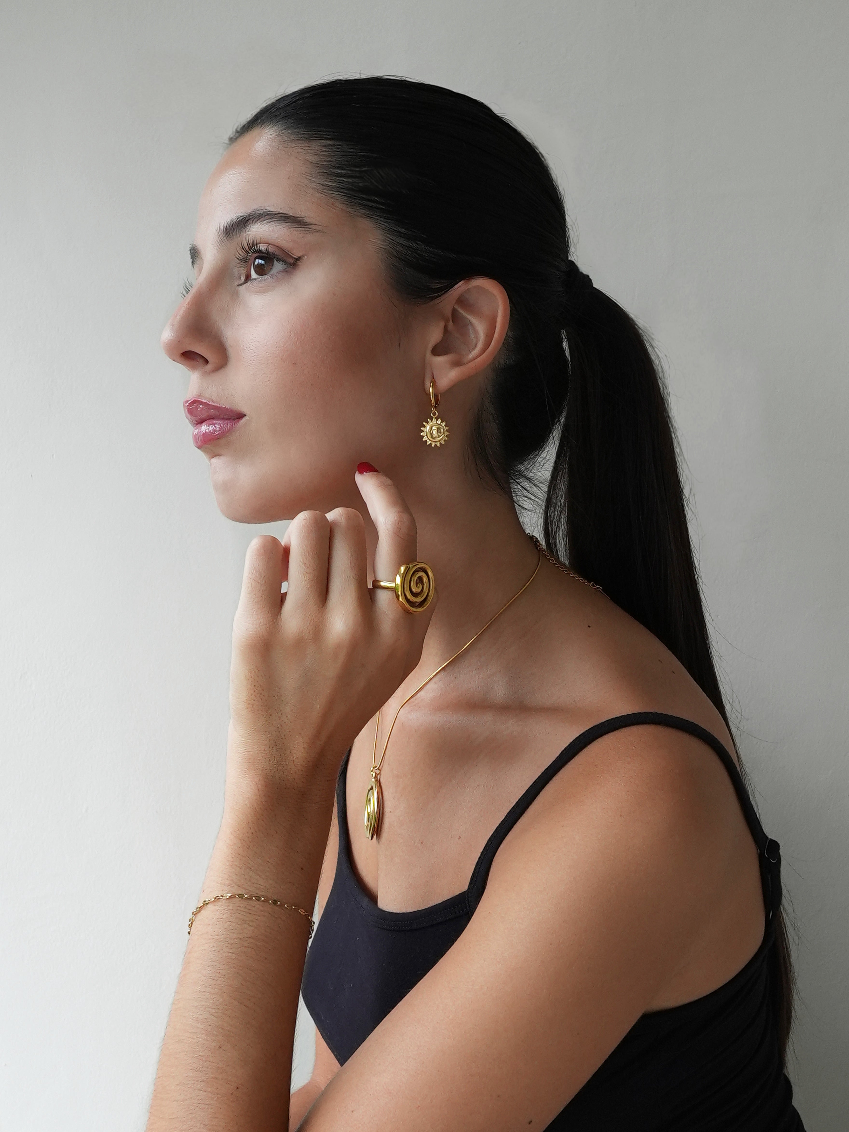 Fia Ring 18k Guldbelagt