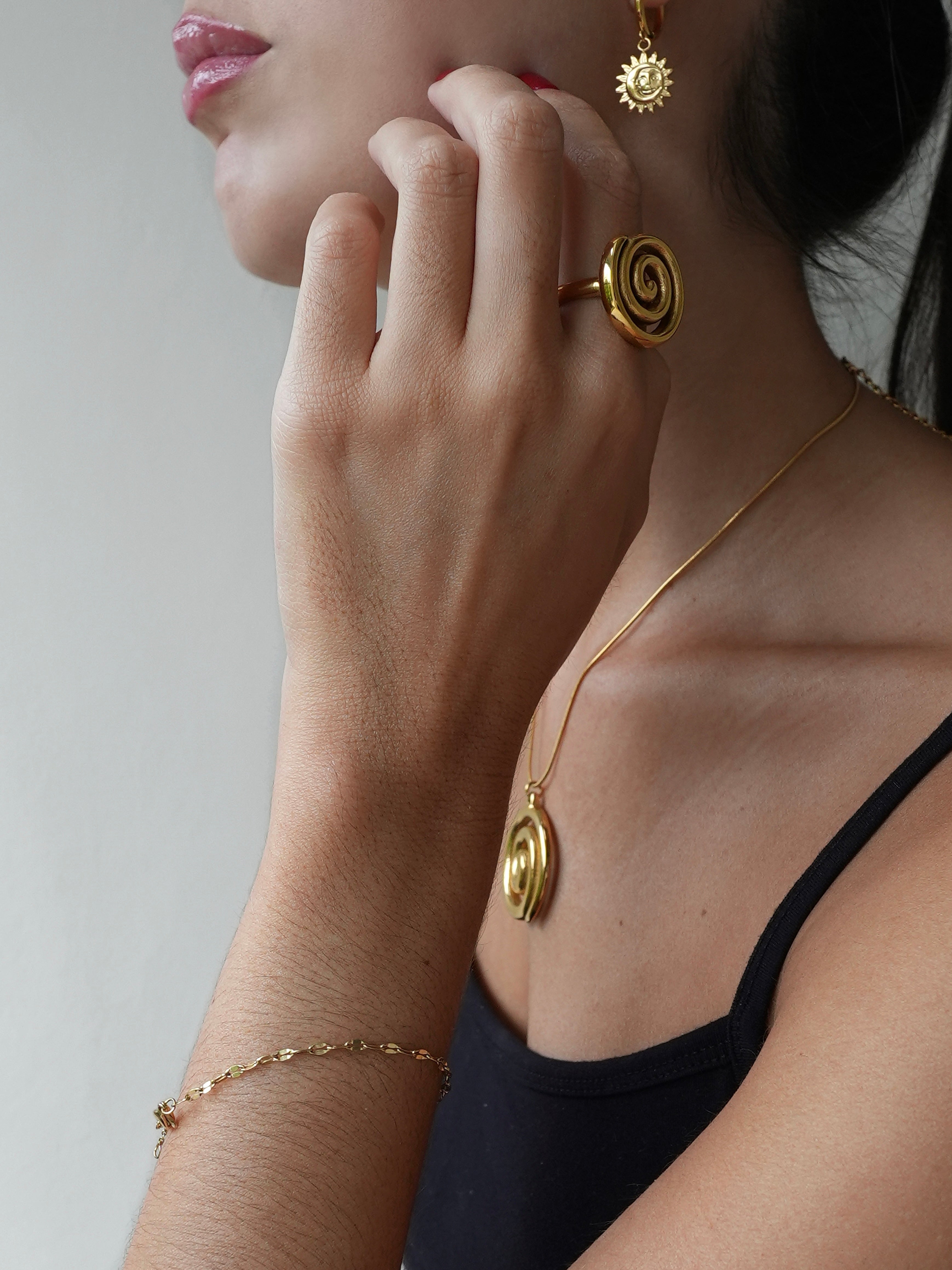 Estara Halskæde 18k Guldbelagt