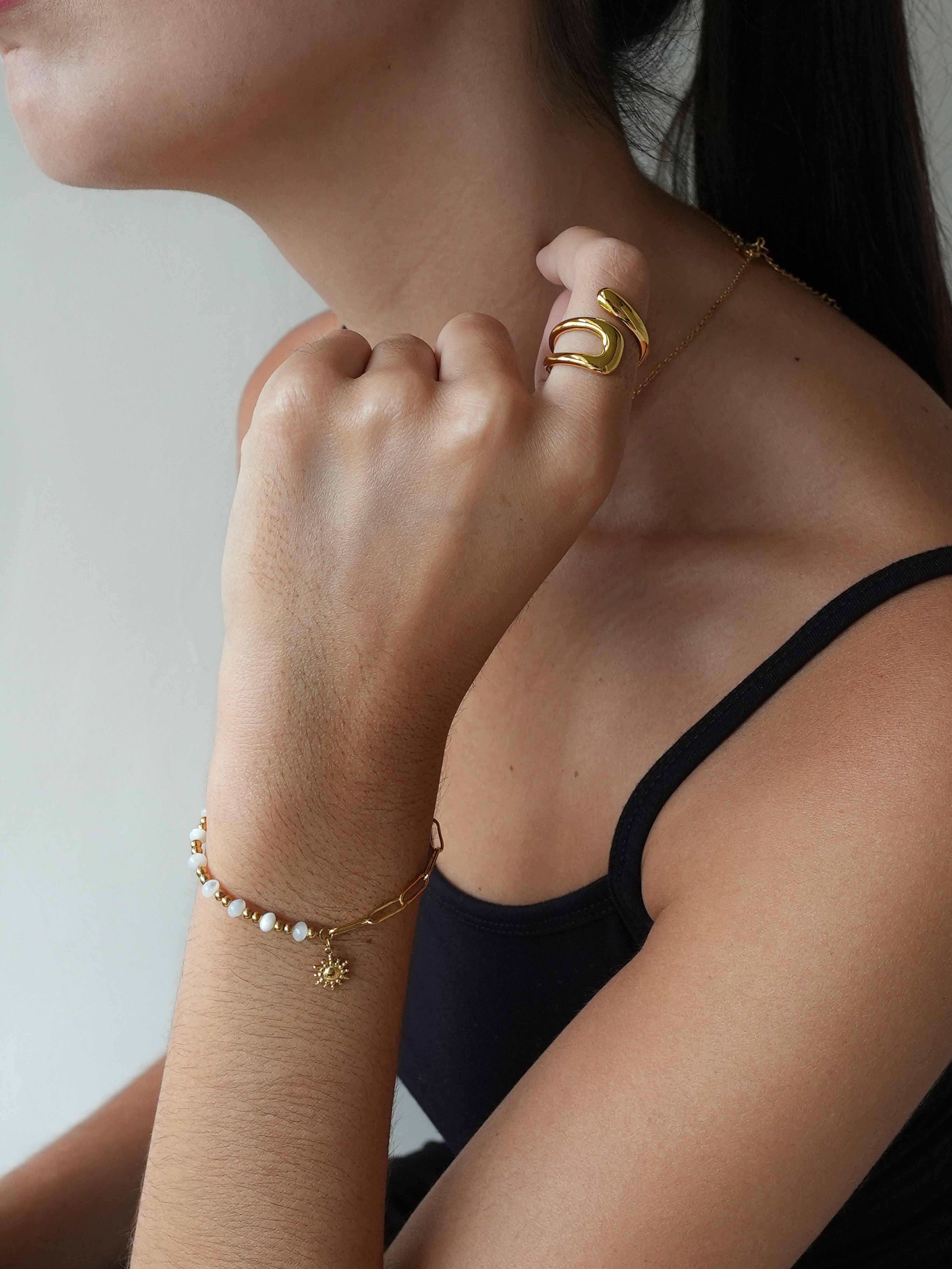 Viora Ring 18k Guldbelagt