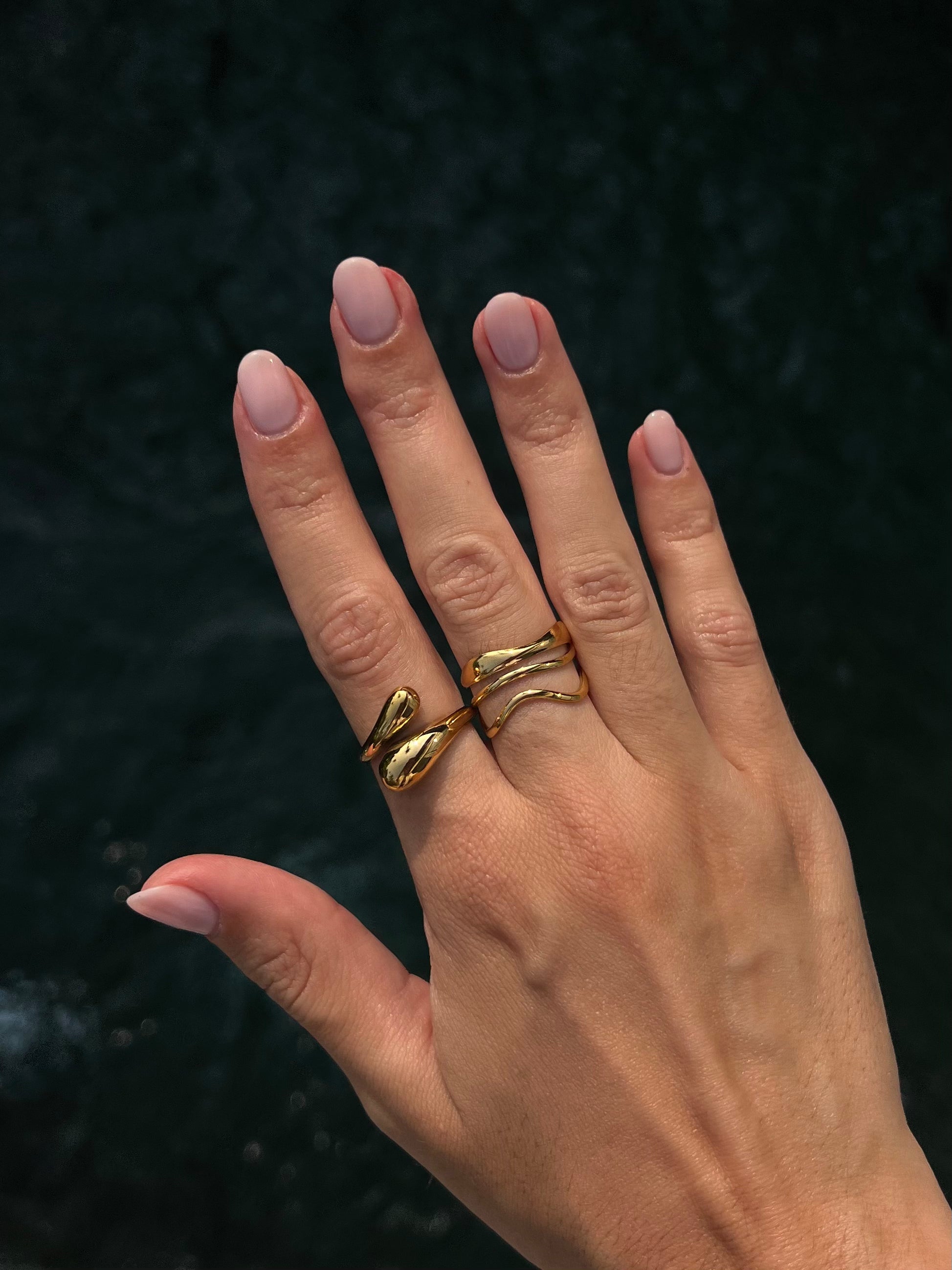 Vinya Ring 18k Guldbelagt