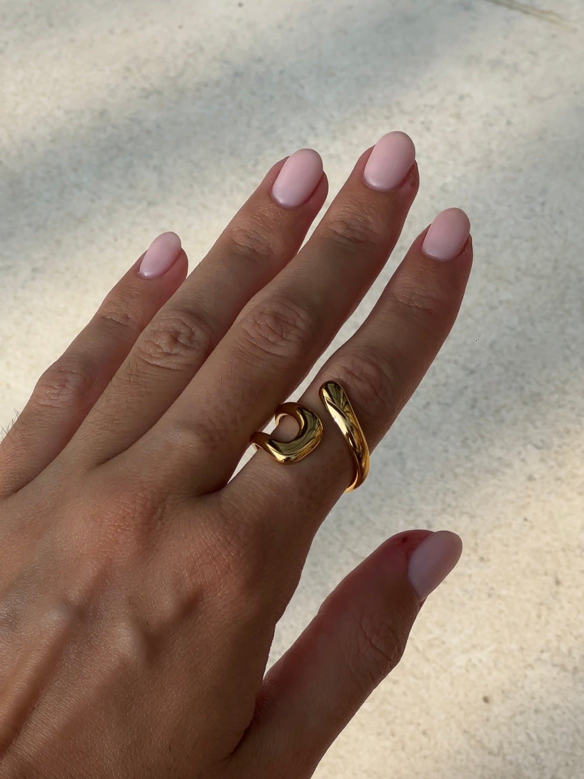 Viora Ring 18k Guldbelagt