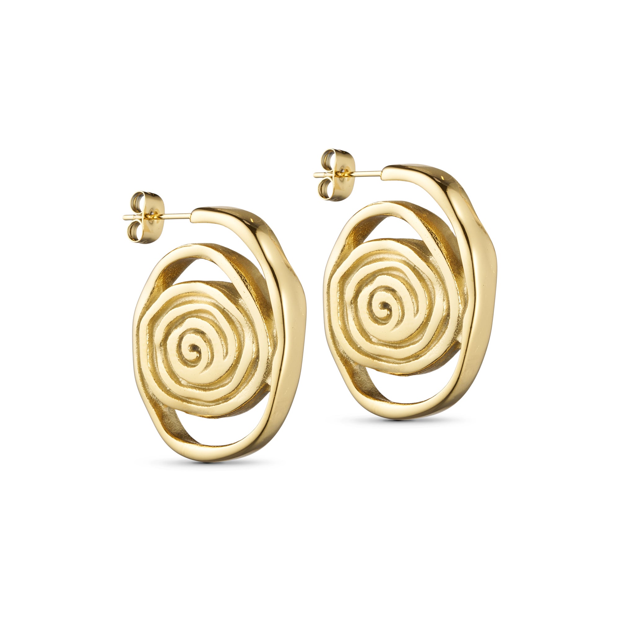 Dara Øreringe 18k Guldbelagt