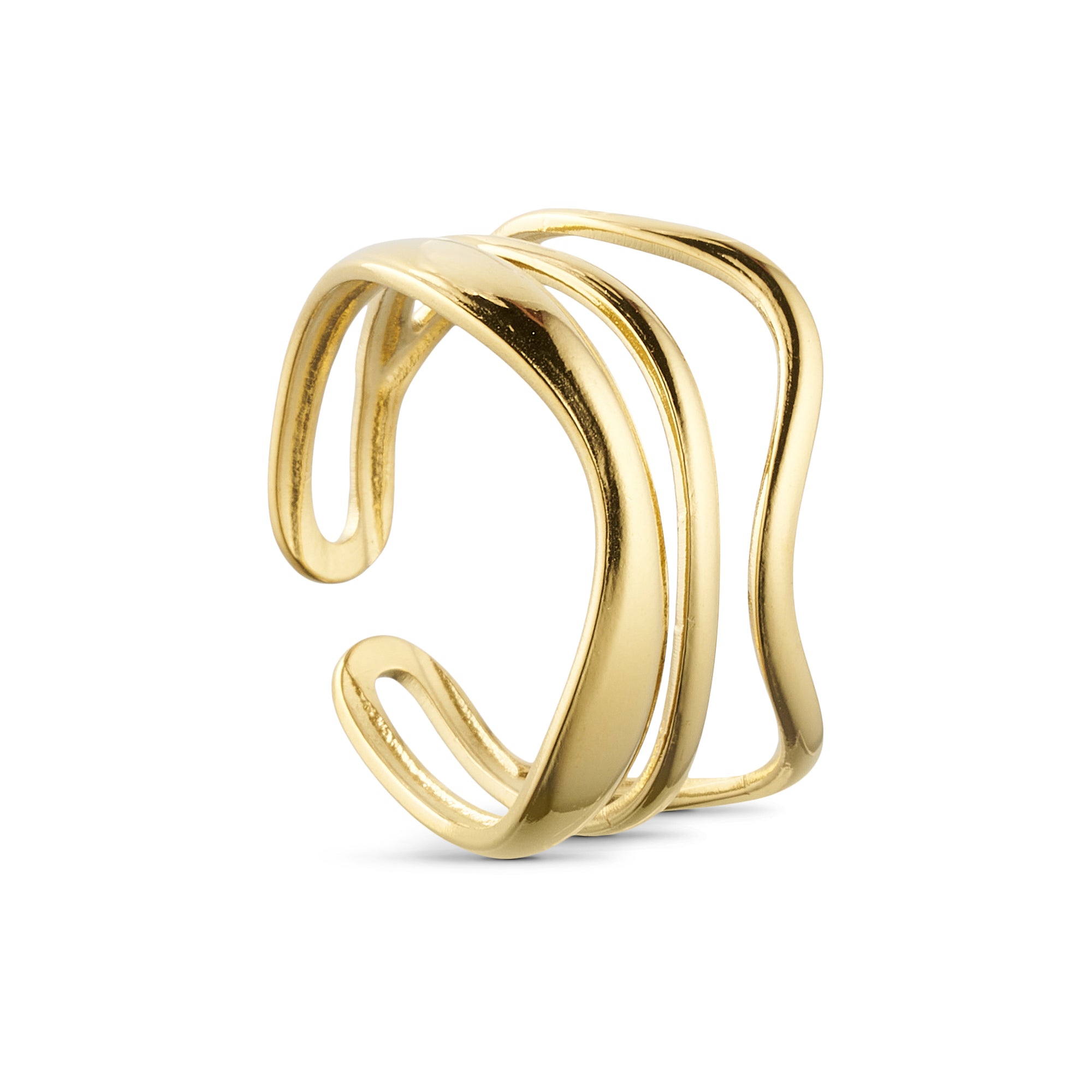 Leora Novelle ring 18k Guldbelagt