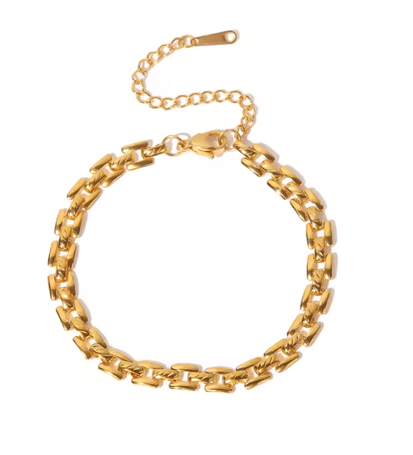 Armbånd 18k guldbelagt