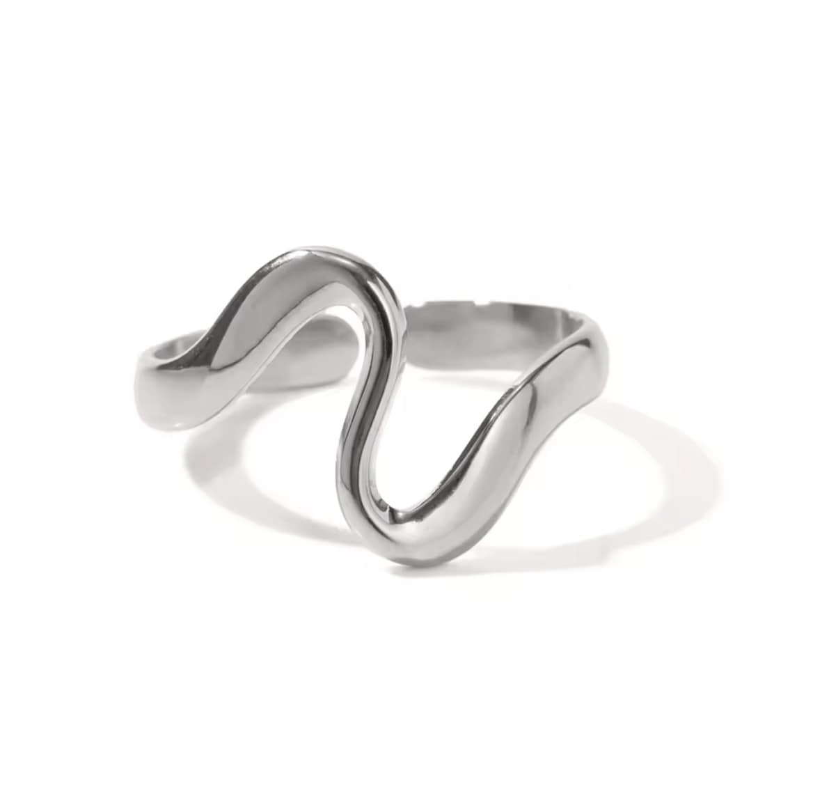 Flow Ring 18K Guldbelagt